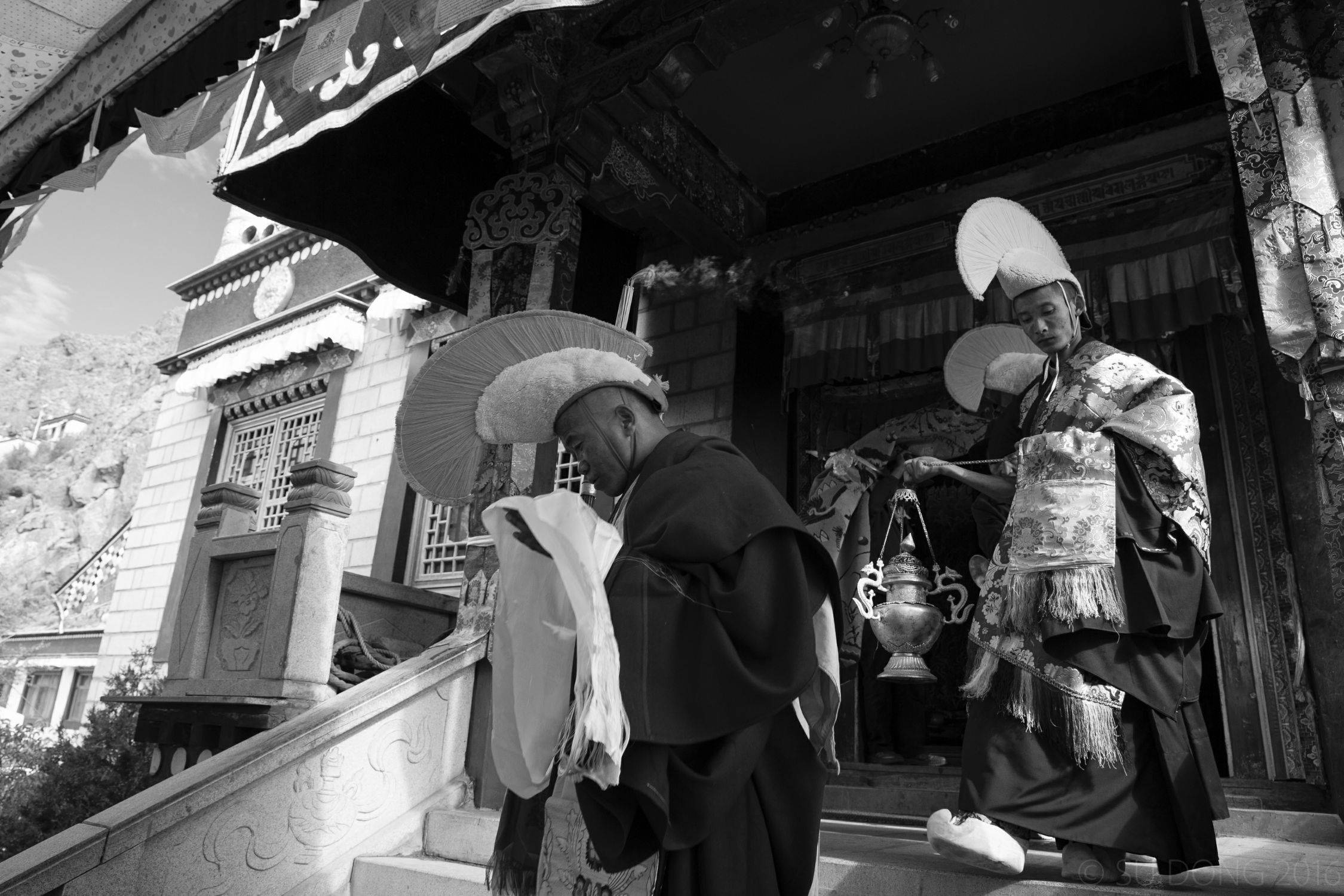 高原往事 北传宁玛派祖庭山南贡嘎县多吉扎寺夏季金刚法会.